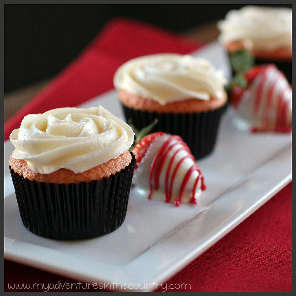 strawberry cupcake recipe