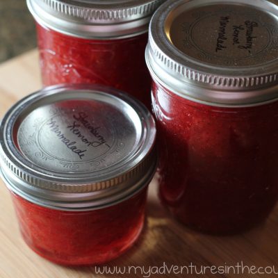 Strawberry-Lemon Marmalade