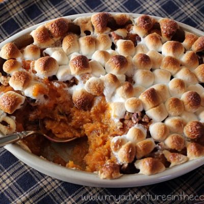 Sweet Potato Casserole for Two!