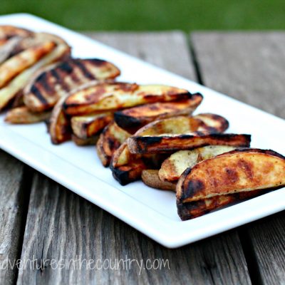 Grilled Potato Wedges