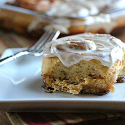 Sweet Potato Cinnamon Rolls