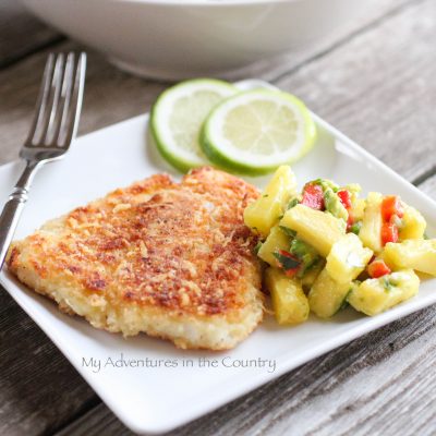 Panko and Parmesan-Crusted Swai